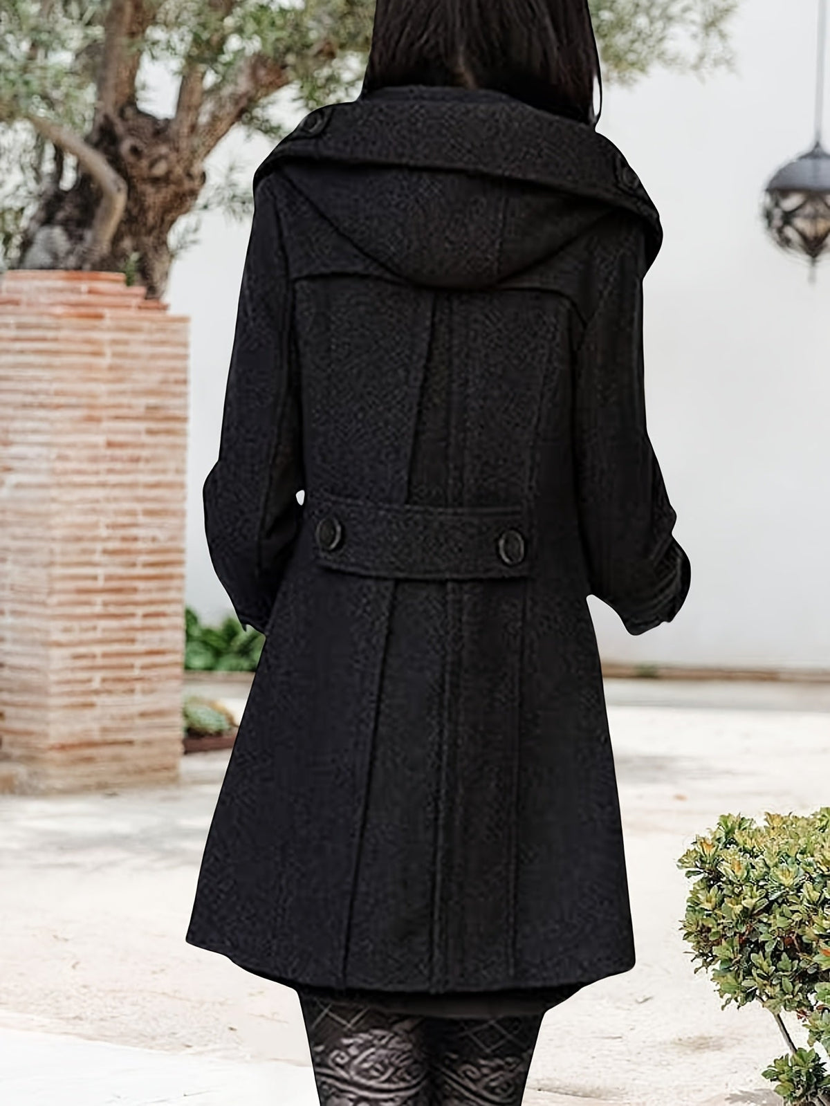 Double Breasted Coat for Women