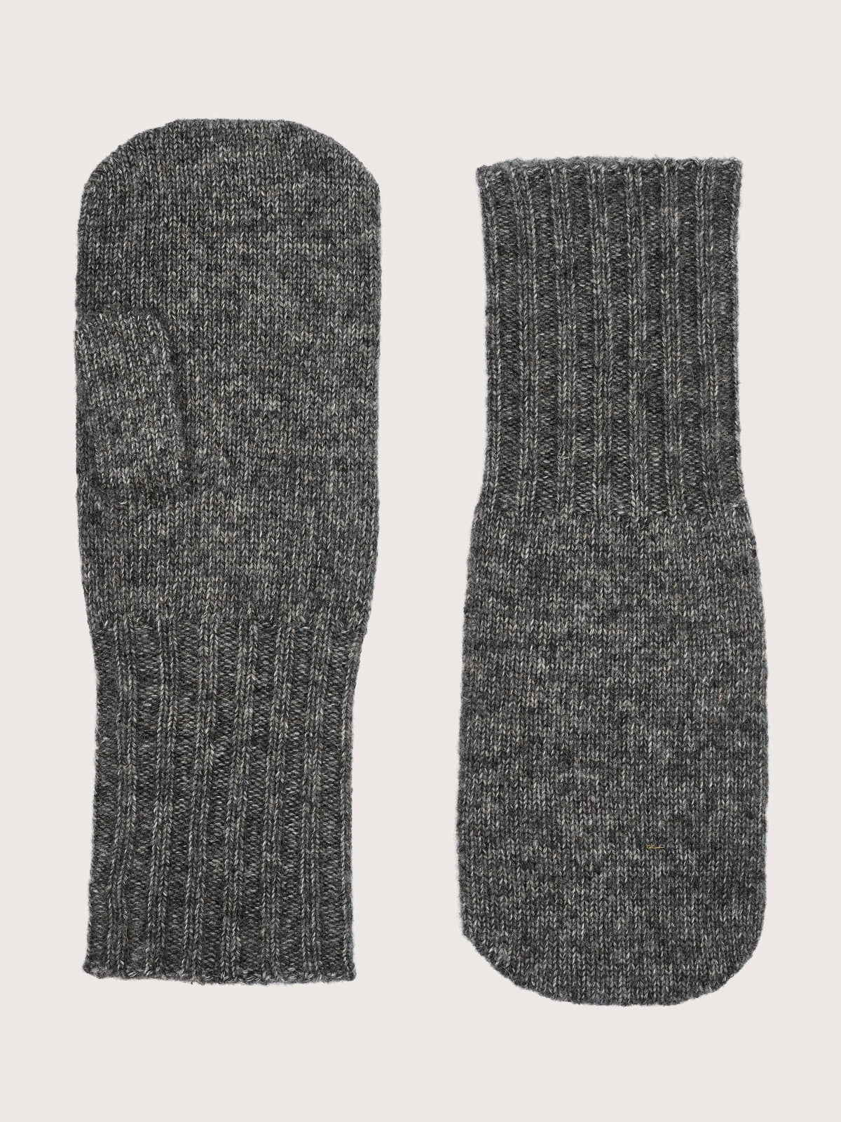 Gray Cashmere Mittens for Women