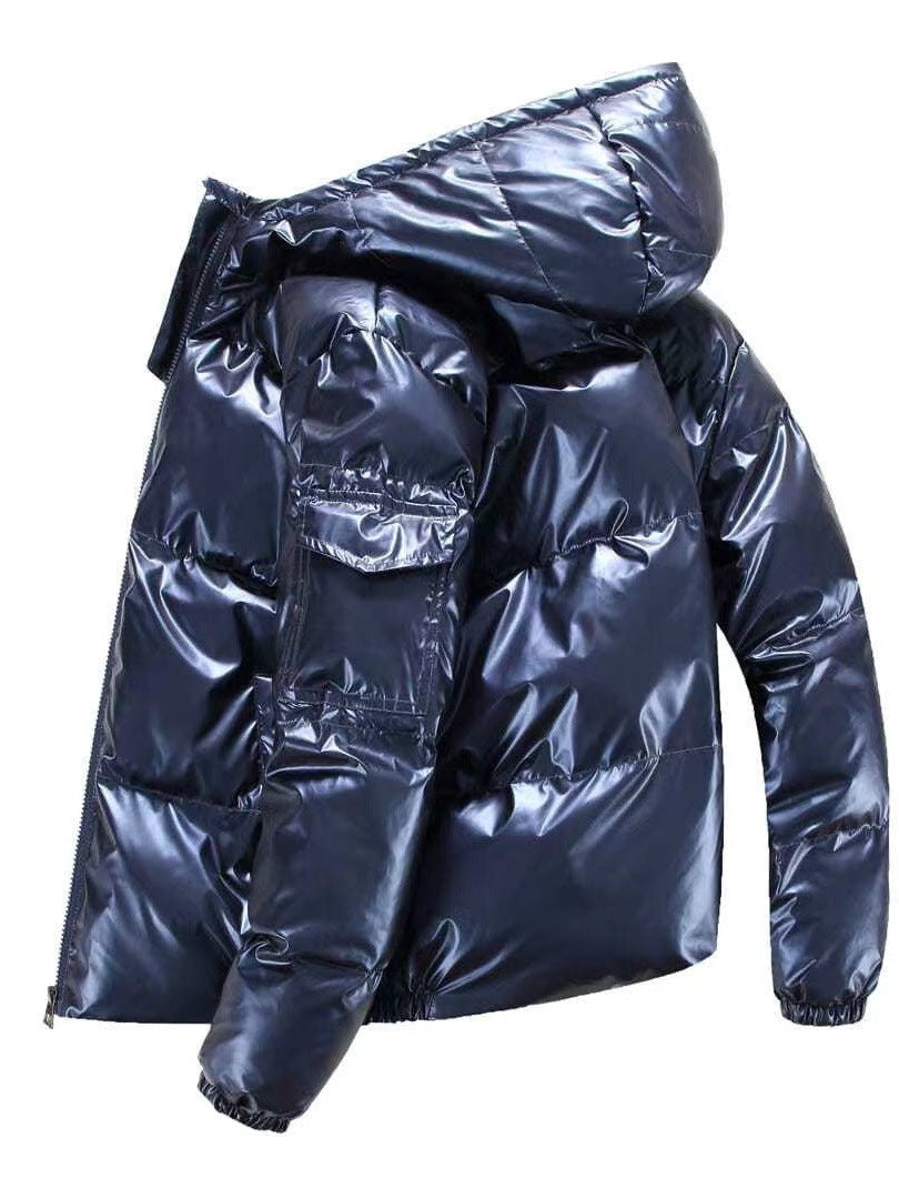 Hooded Down Jacket for Men
