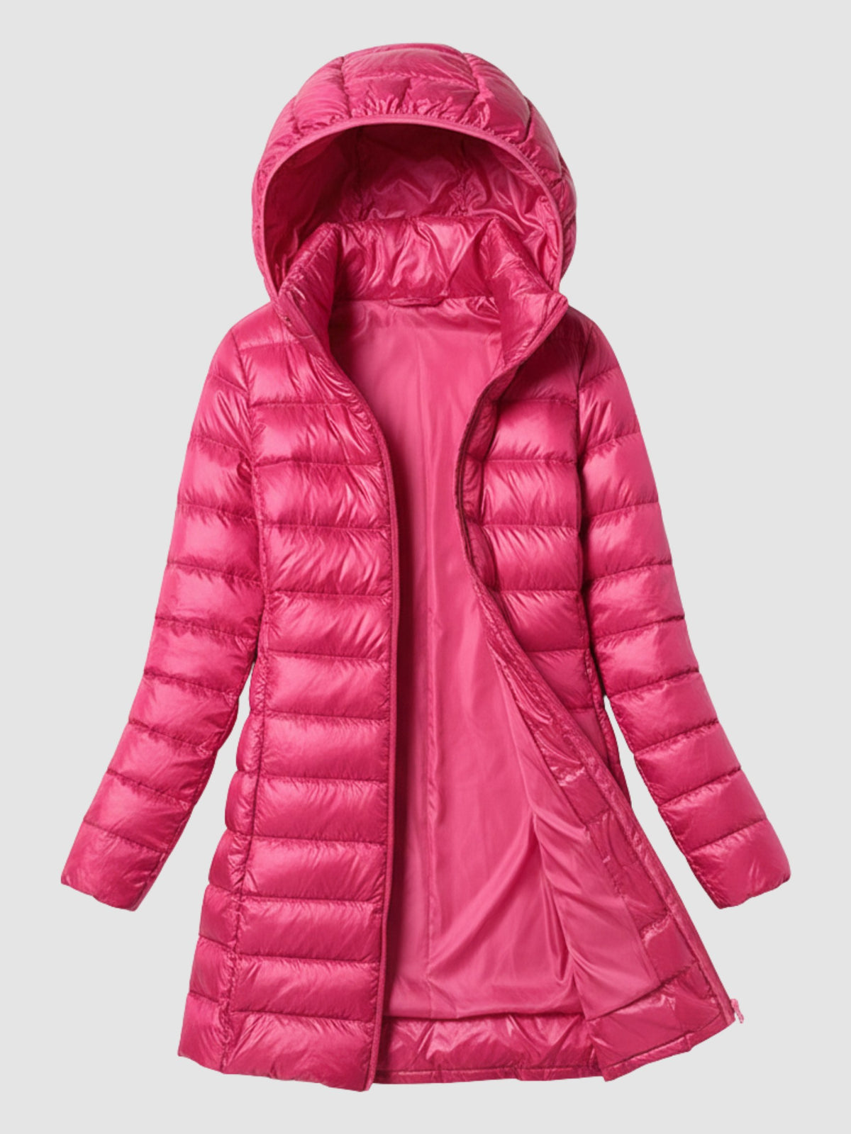 Hooded Down Jacket for Women