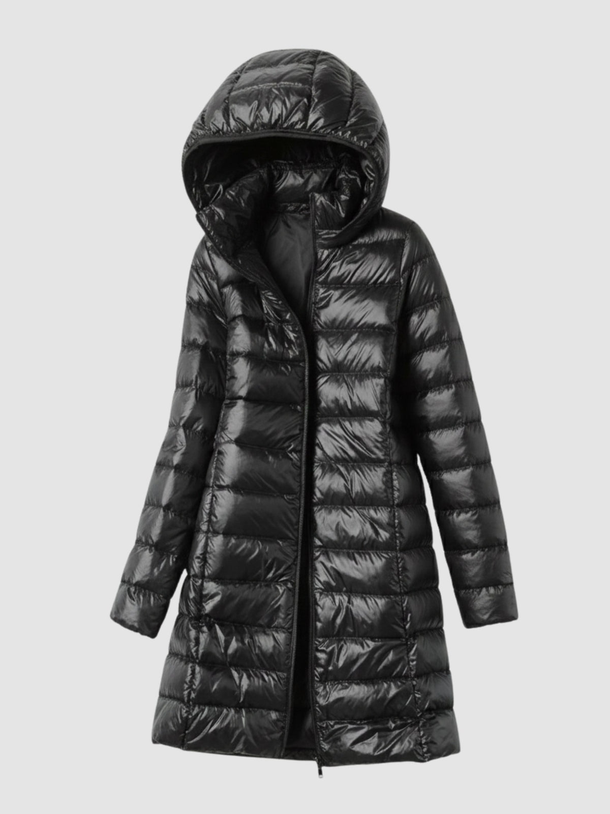 Hooded Down Jacket for Women