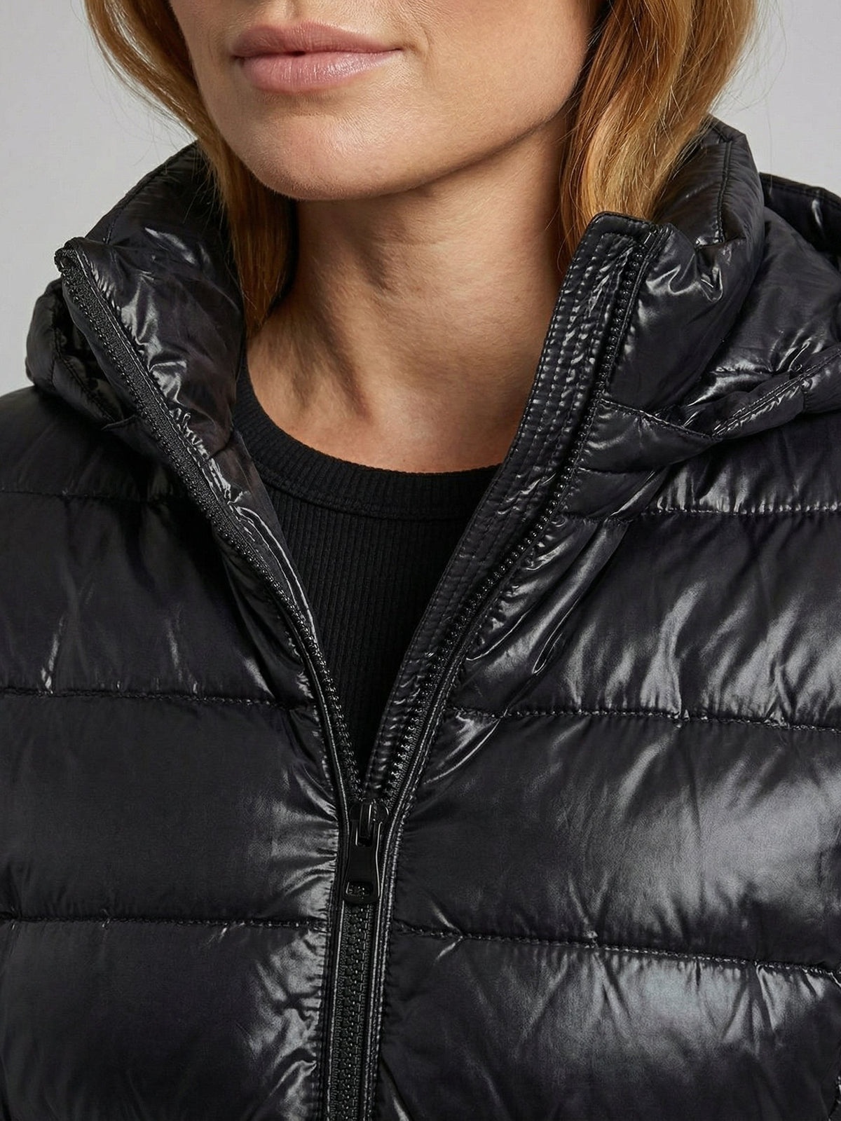 Hooded Down Jacket for Women