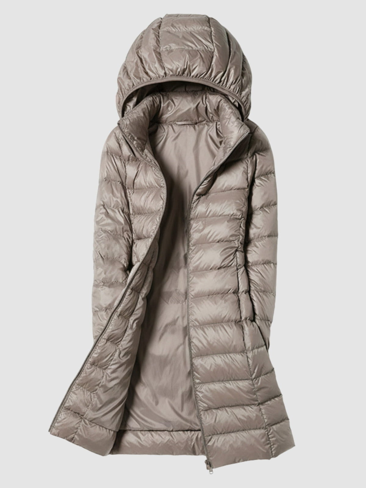 Hooded Down Jacket for Women
