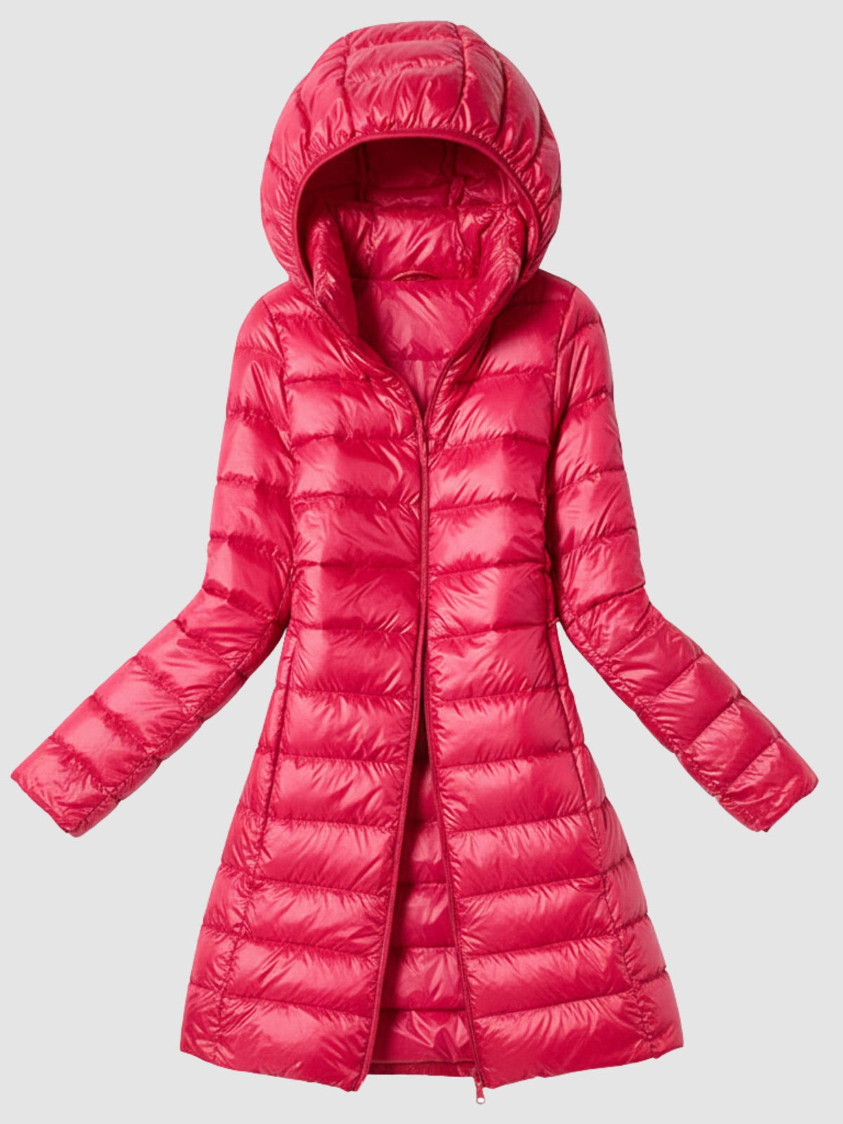 Hooded Down Jacket for Women