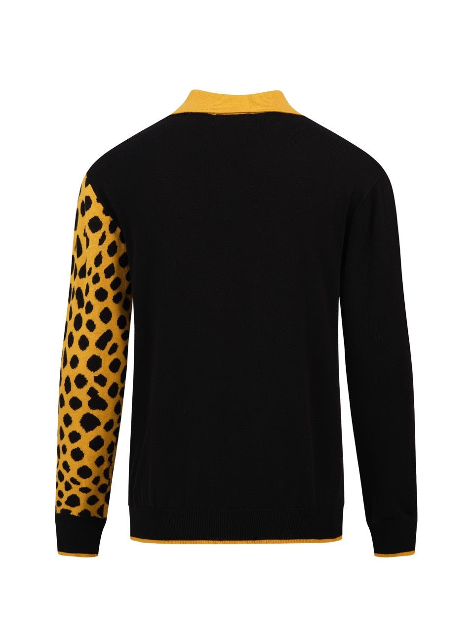Jacquard Knit Polo for Men