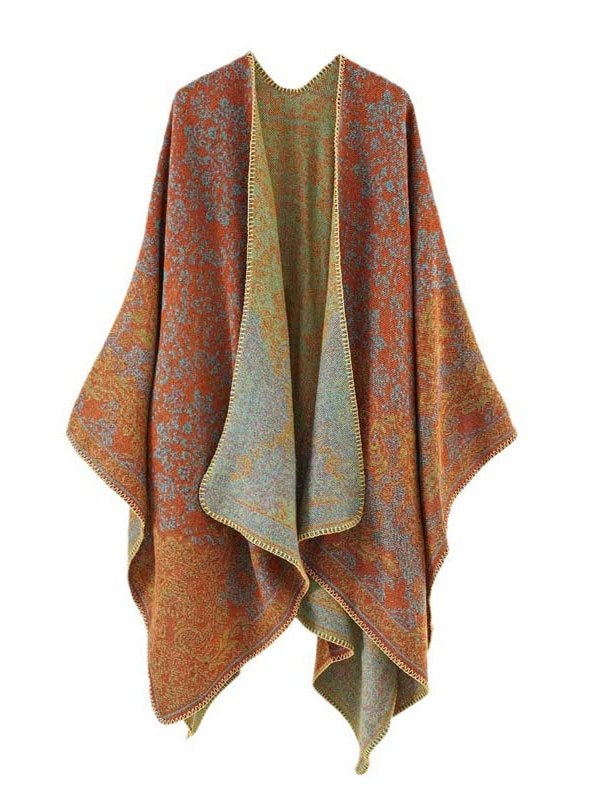 Jacquard Shoulder Wrap for Women