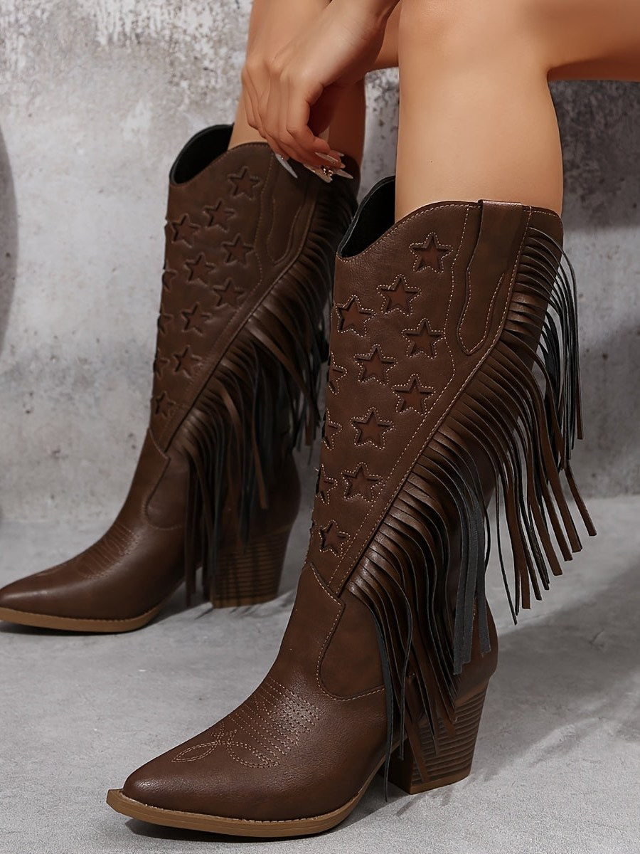Knee High Cowboy Boots for Women