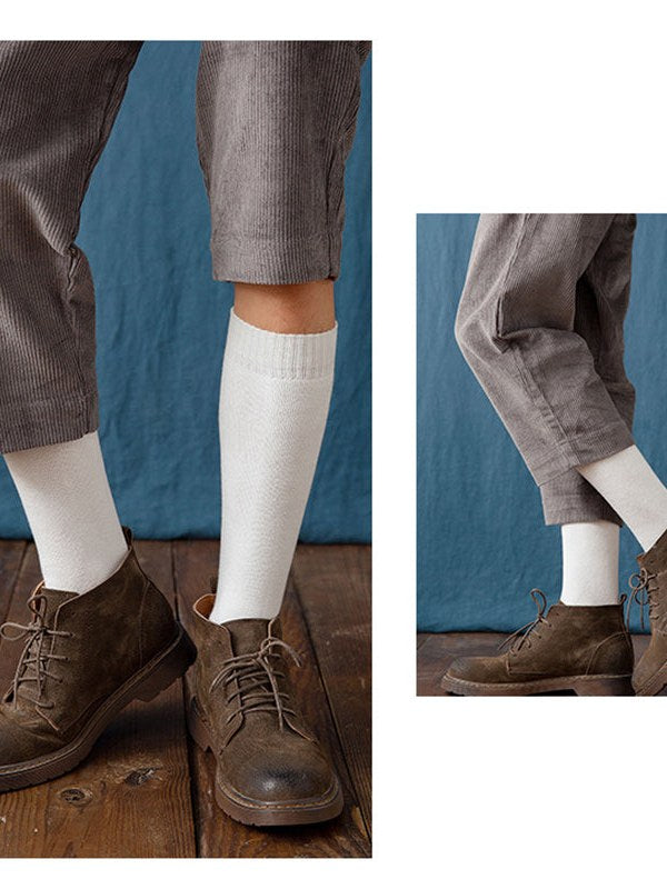 Knee-Length Calf Socks for Men
