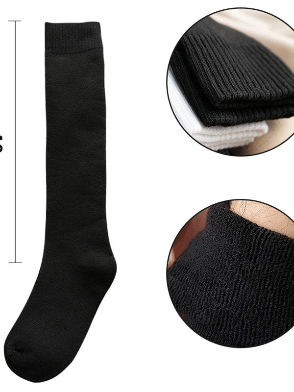 Knee-Length Calf Socks for Men