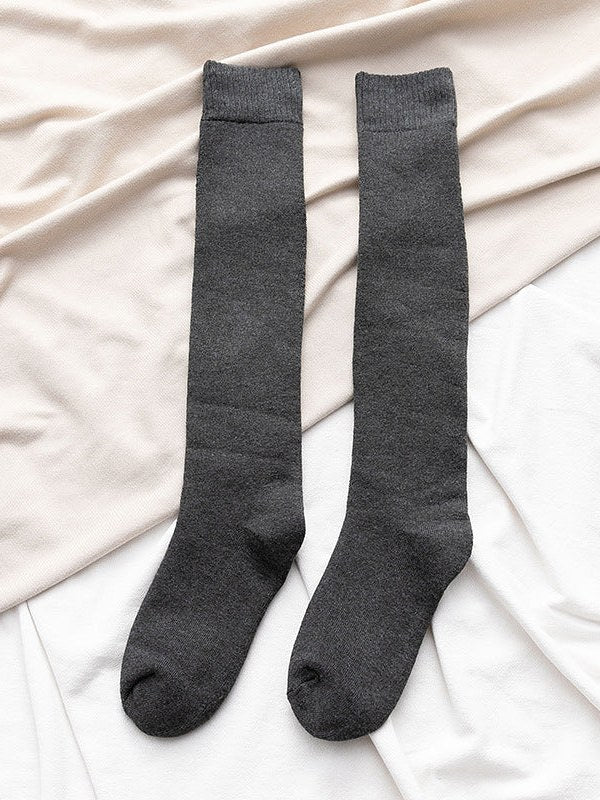 Knee-Length Calf Socks for Men