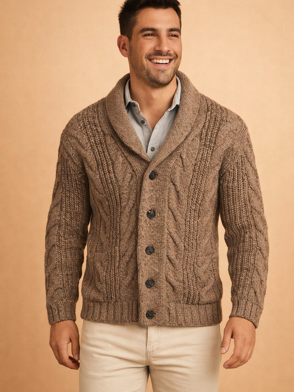 Knit Cardigan for Men