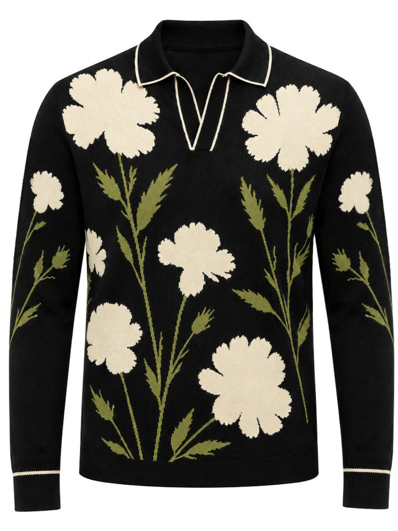 Knitted Polo Shirt for Men