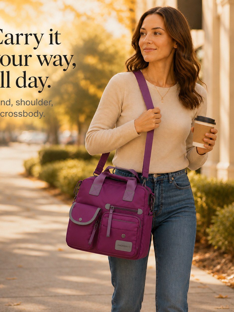Leather Tote Bag for Women