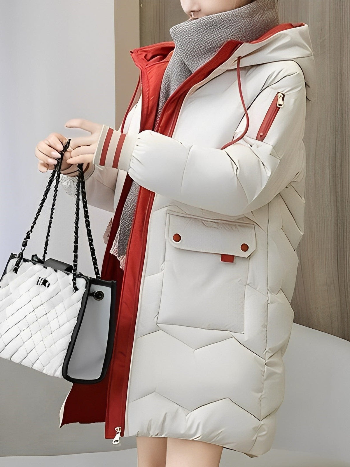 Long Padded Coat for Women