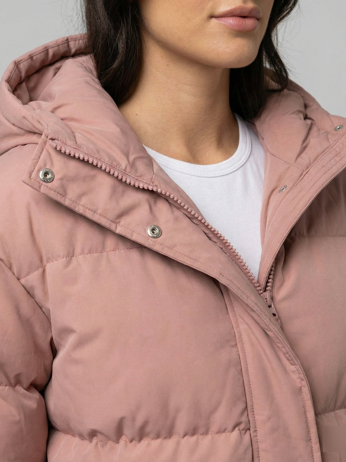 Long Puffer Jacket for Women