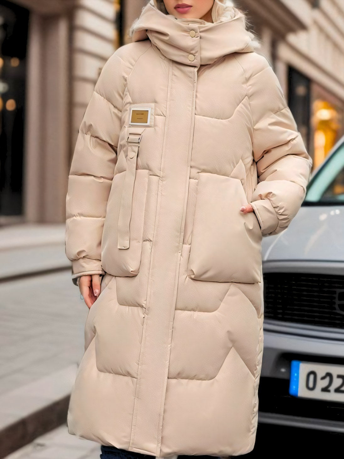 Long Puffer Parka for Women