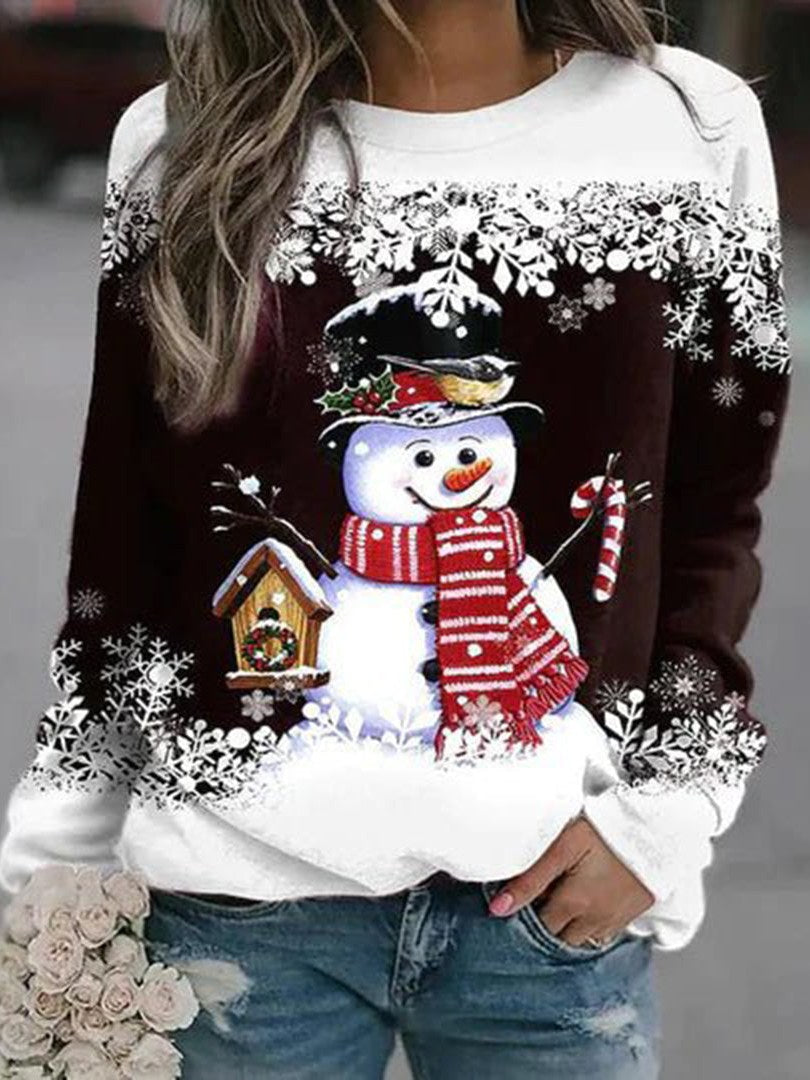 Long Sleeve Christmas Sweater for Women