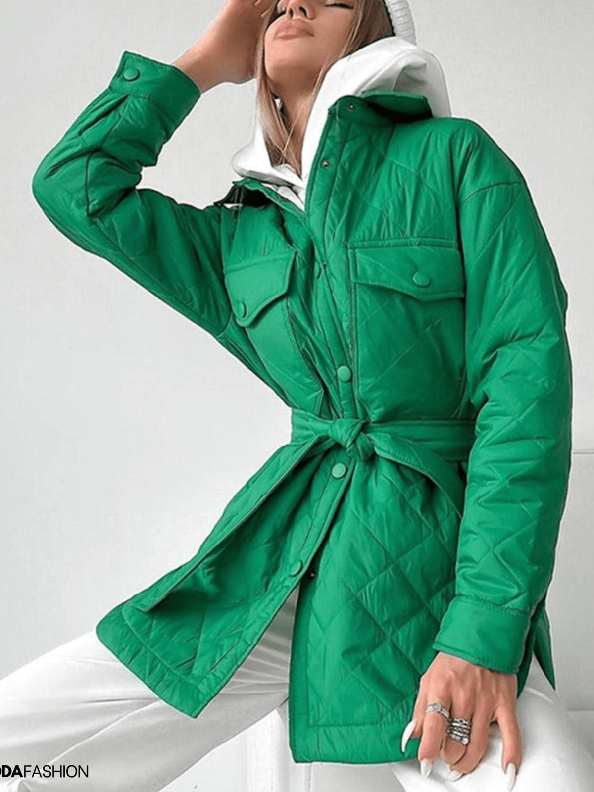 Loose Fit Padded Jacket for Women