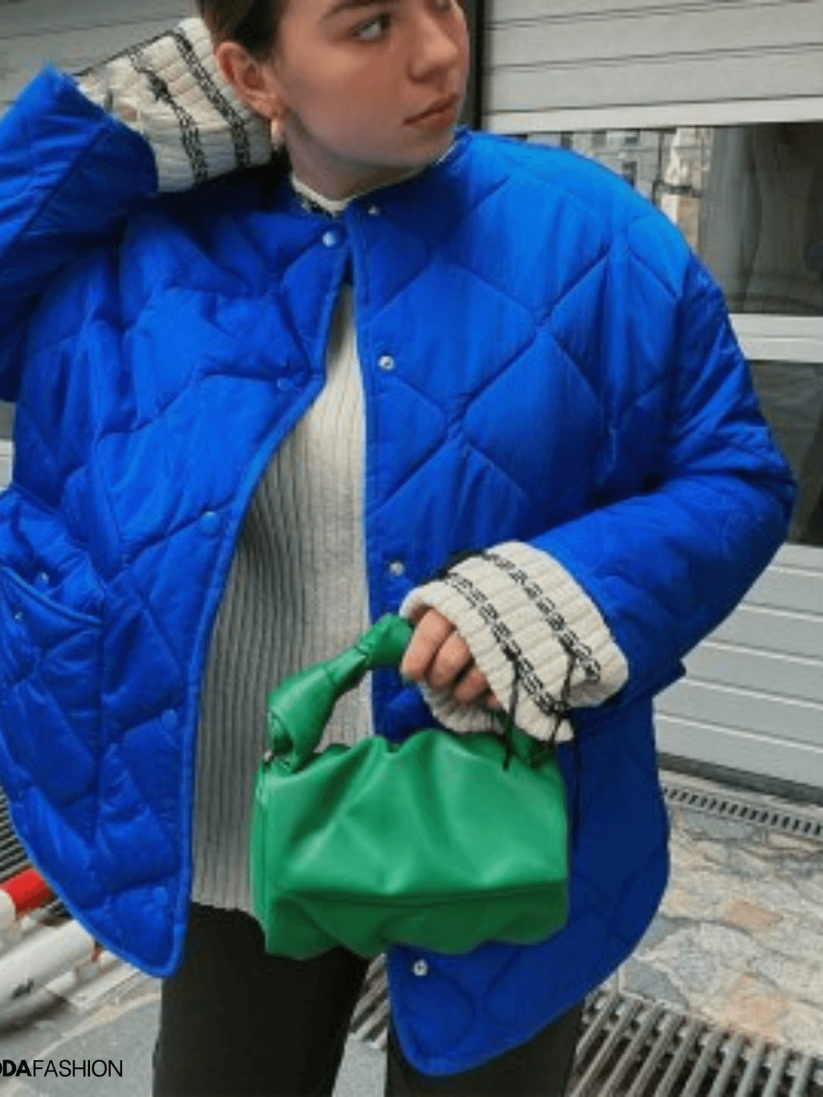 Loose Fit Padded Jacket for Women