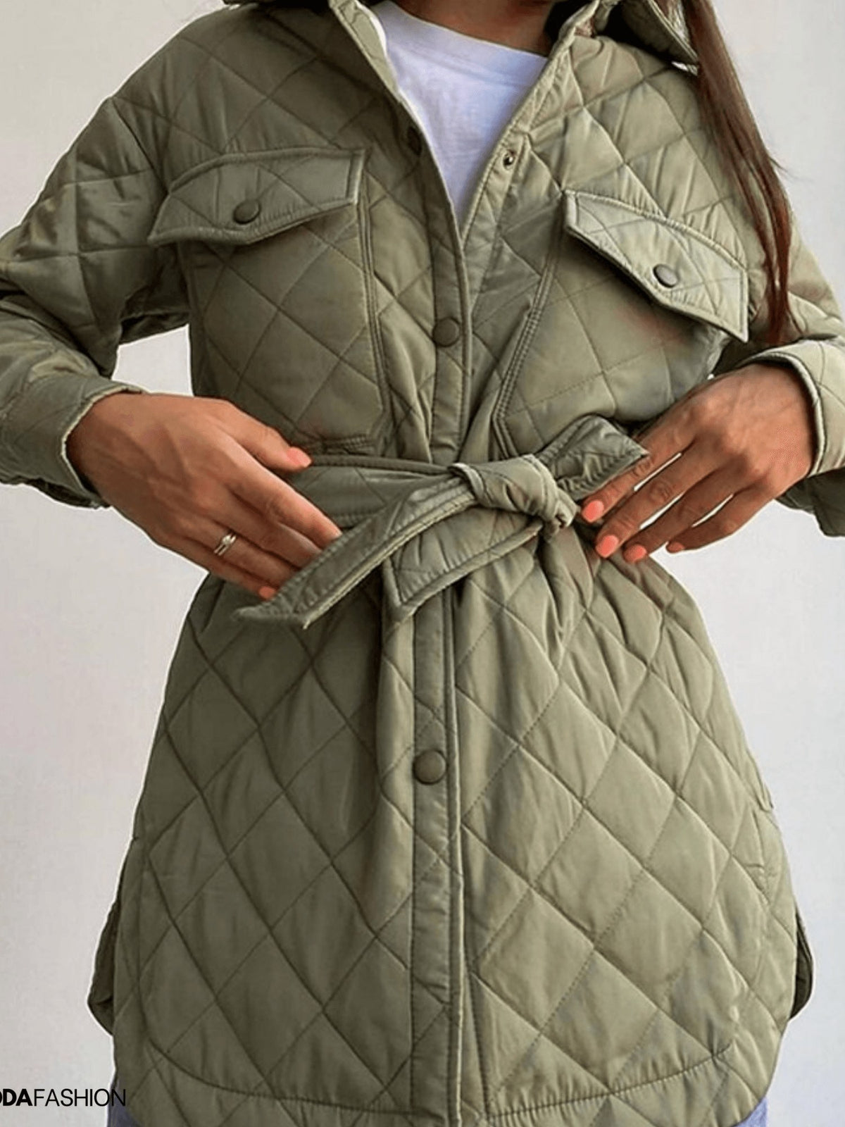 Loose Fit Padded Jacket for Women