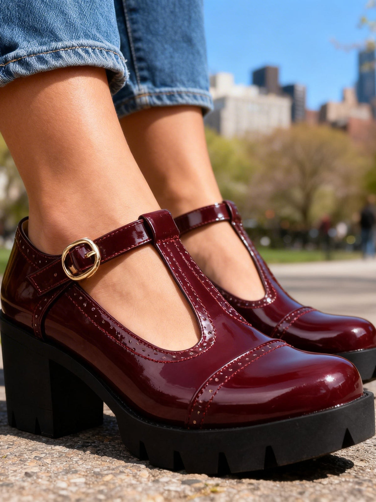 Patent Loafers for Women