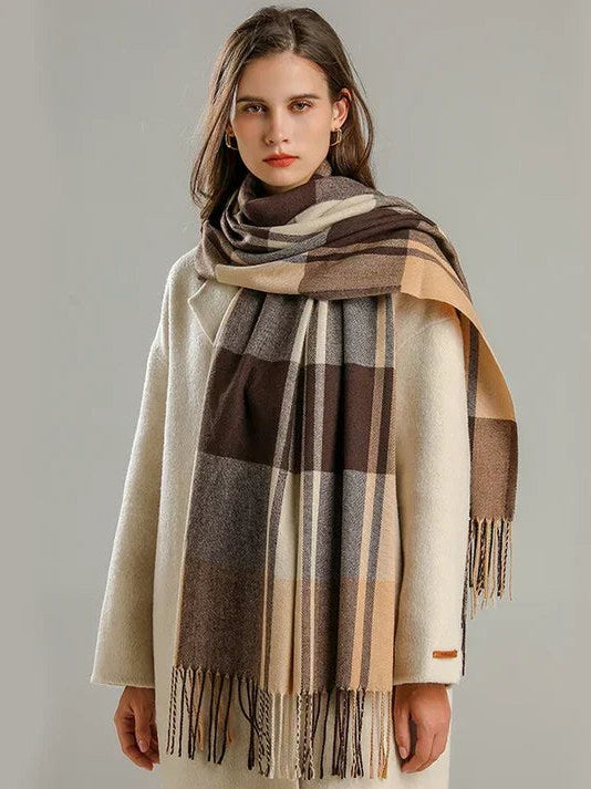 Plaid Shawl for Women