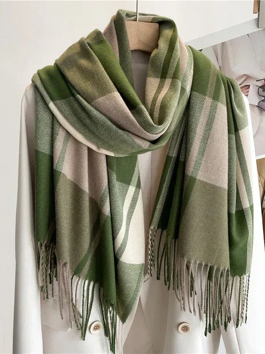 Plaid Shawl for Women
