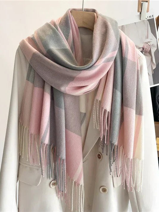 Plaid Shawl for Women