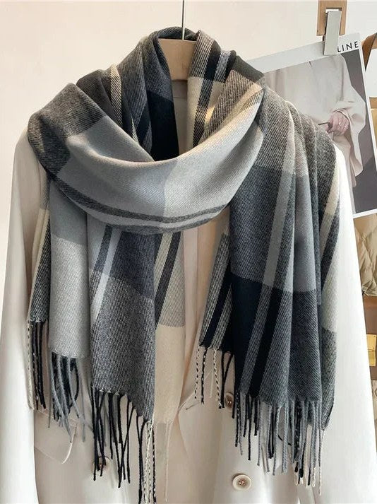 Plaid Shawl for Women