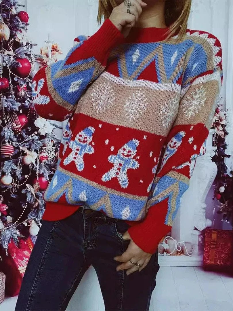 Playful Christmas Sweater for Women