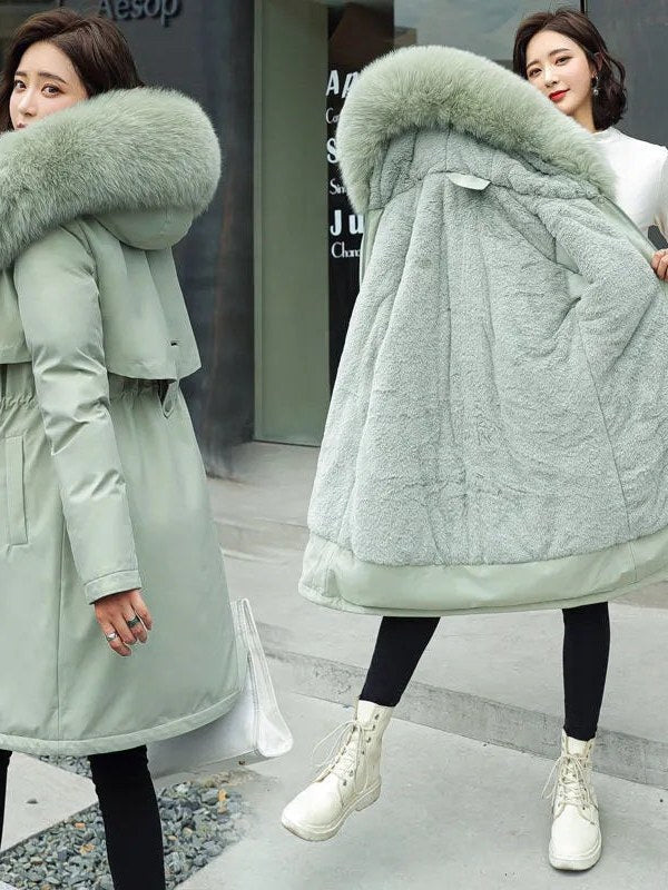 Plus Size Padded Jacket for Women