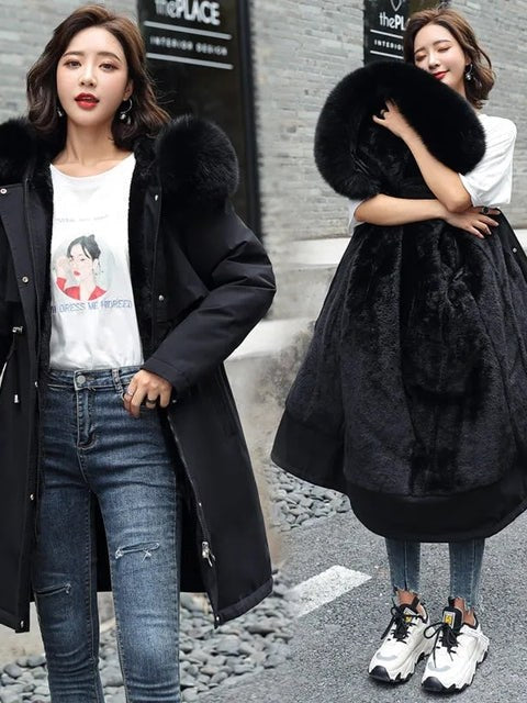 Plus Size Padded Jacket for Women