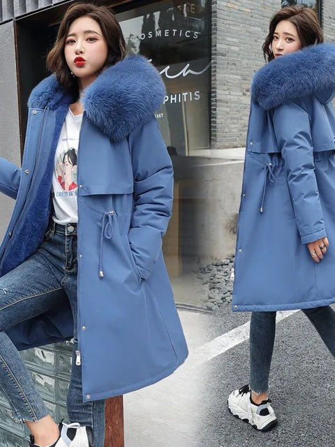 Plus Size Padded Jacket for Women