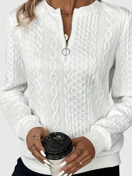 Quarter Zip Sweater for Women