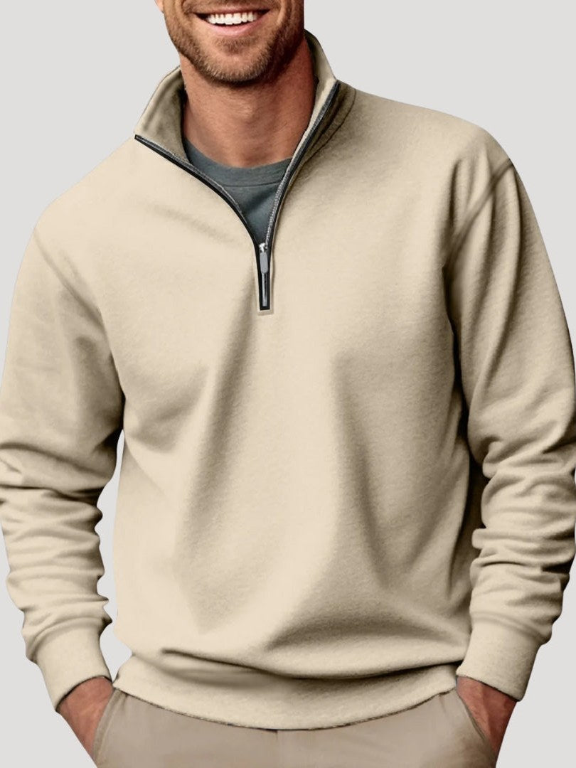 Quarter Zip Sweatshirt for Men