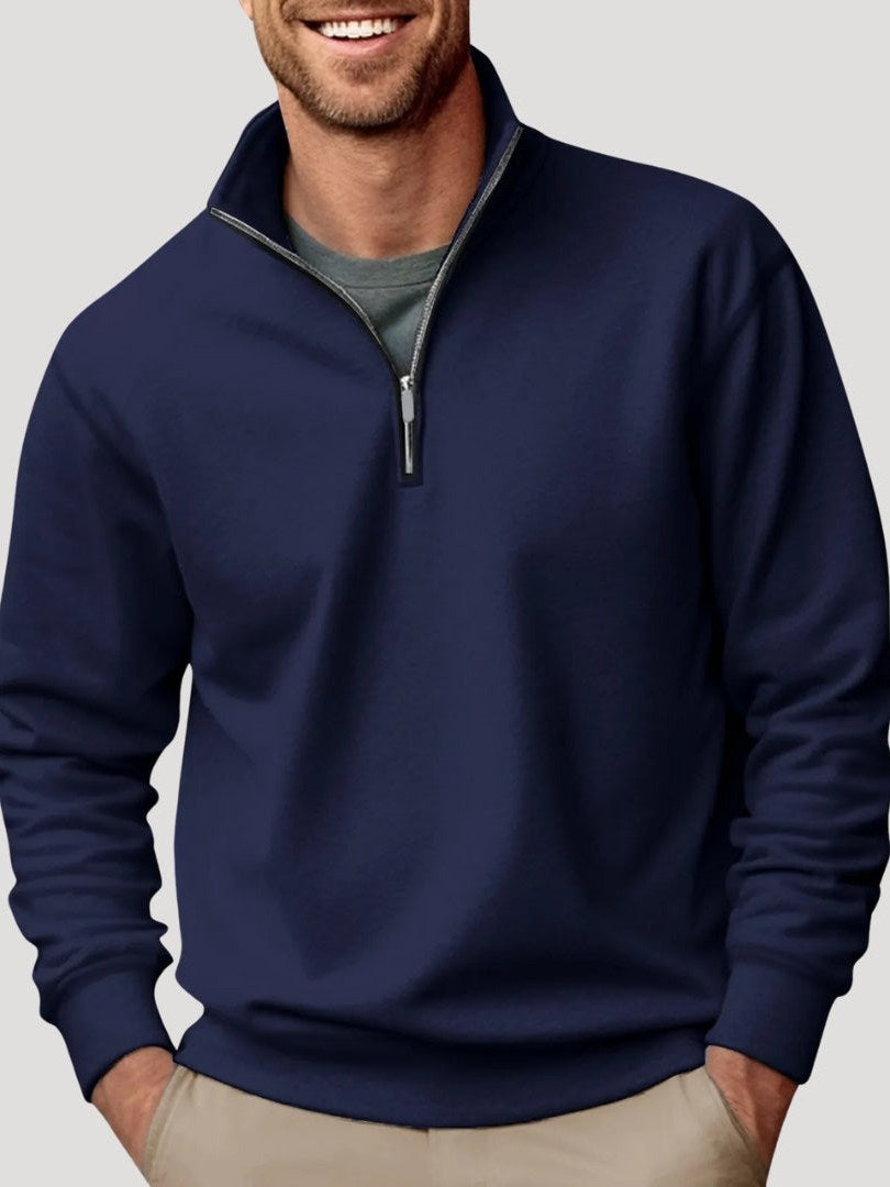 Quarter Zip Sweatshirt for Men