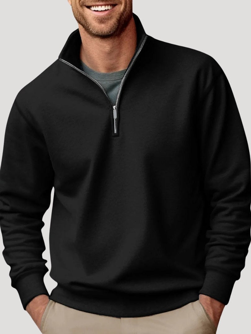 Quarter Zip Sweatshirt for Men