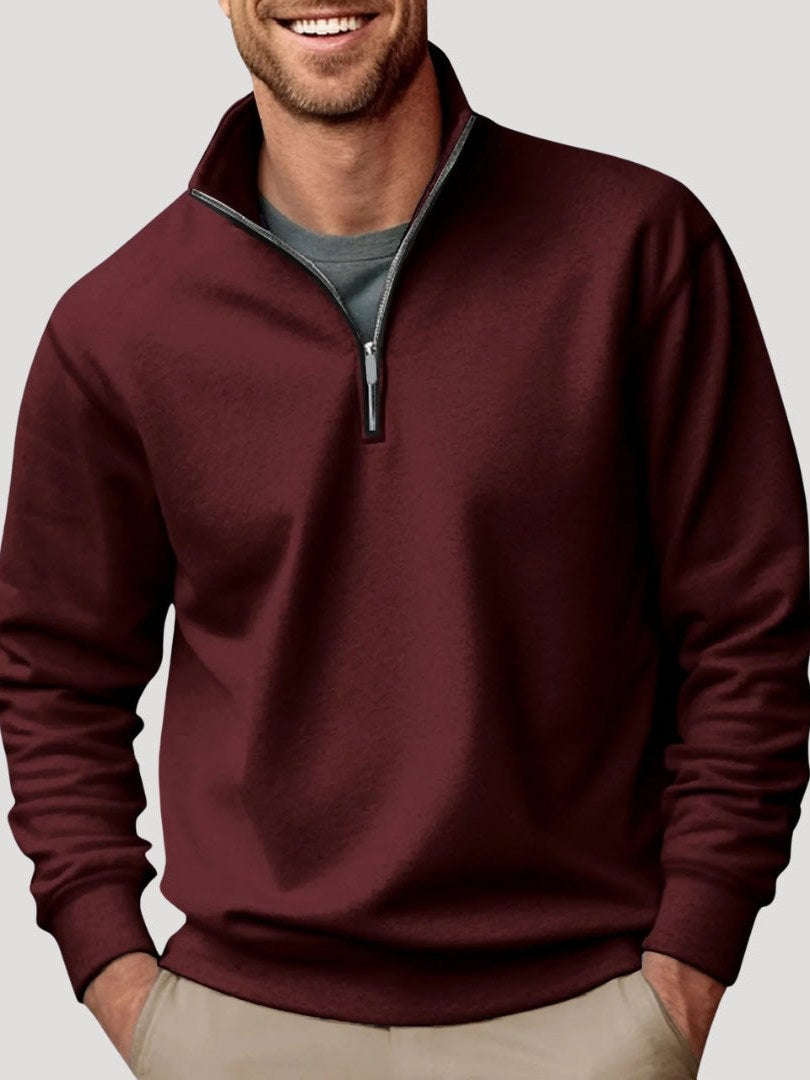 Quarter Zip Sweatshirt for Men