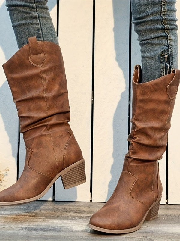 Relaxed Fit Cowboy Boots for Women