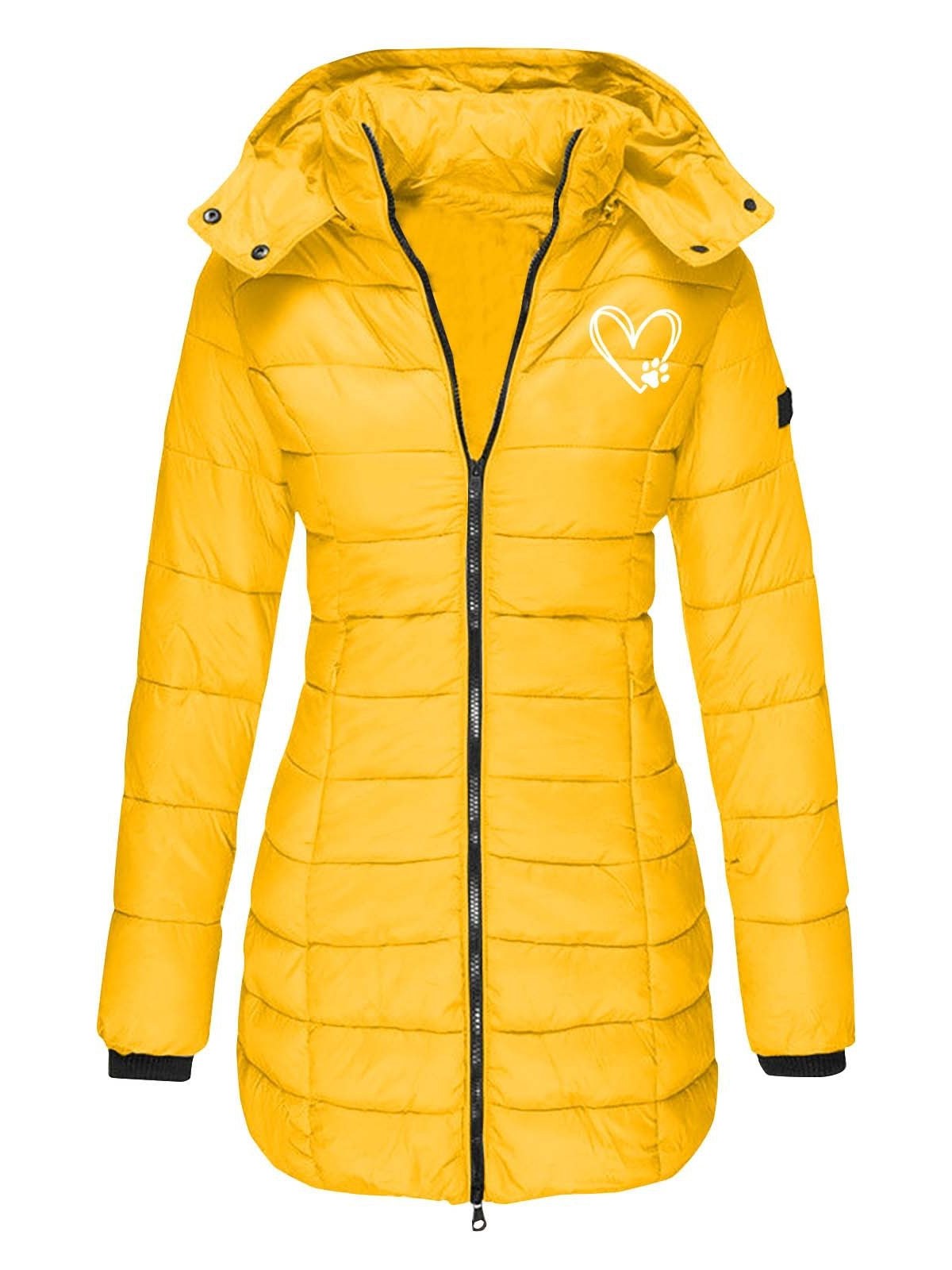 Removable Hood Puffer Jacket for Women