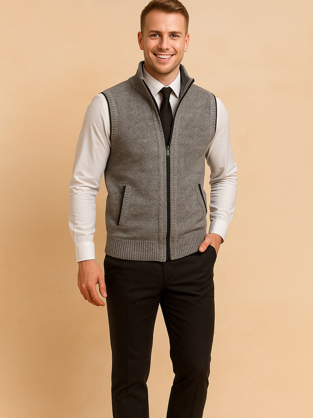 Smart Casual Vest for Men