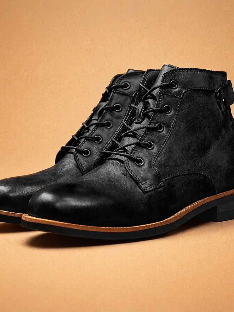 Smart Lace Up Boots for Men