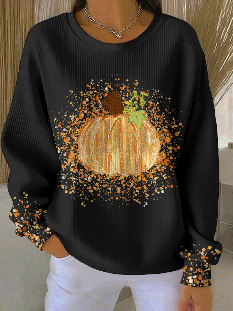 Pumpkin Sweatshirt for Women