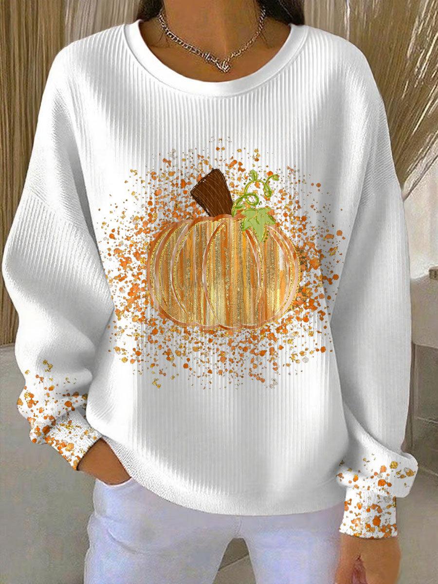 Pumpkin Sweatshirt for Women