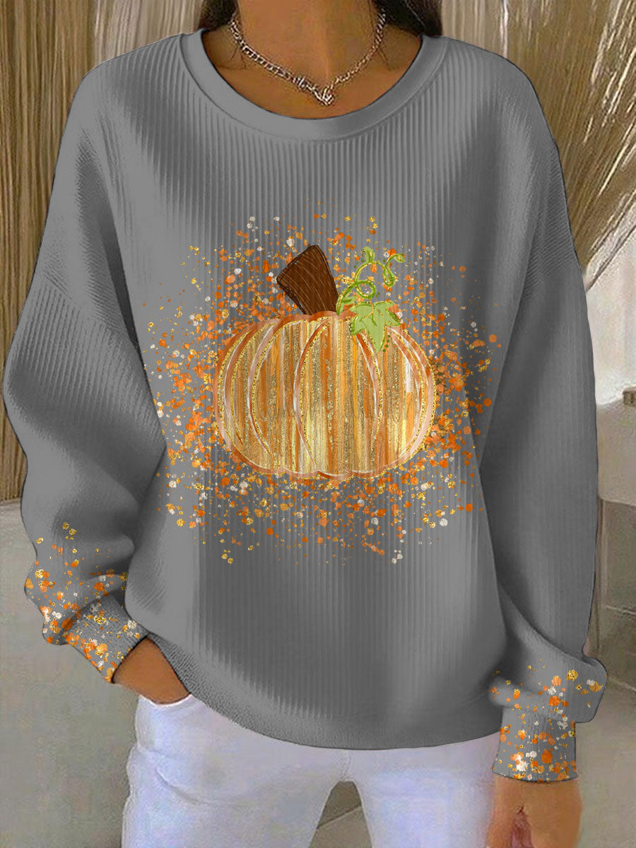 Pumpkin Sweatshirt for Women