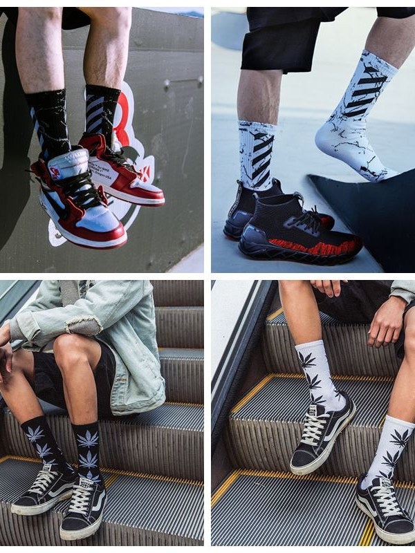 Street Style Socks for Men