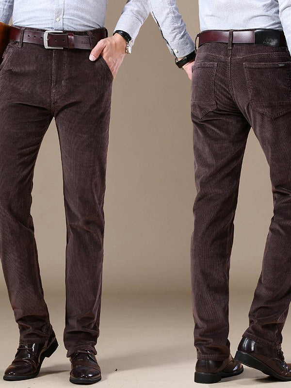 Stretch Corduroy Pants for Men