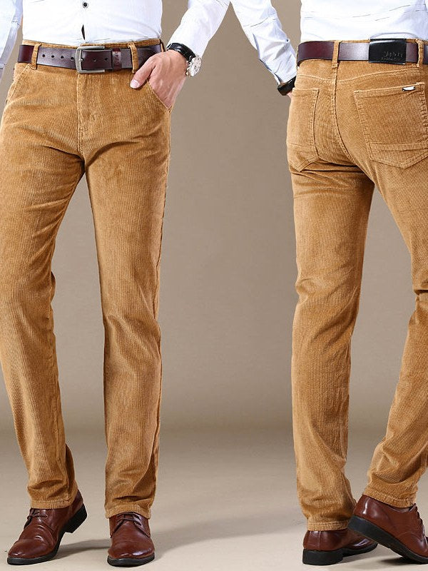 Stretch Corduroy Pants for Men