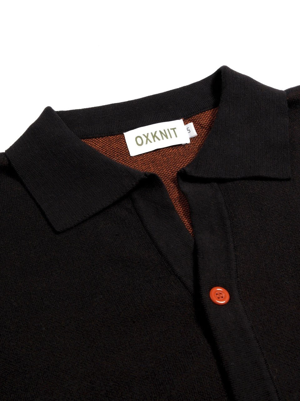 Tiger Jacquard Polo Cardigan for Men