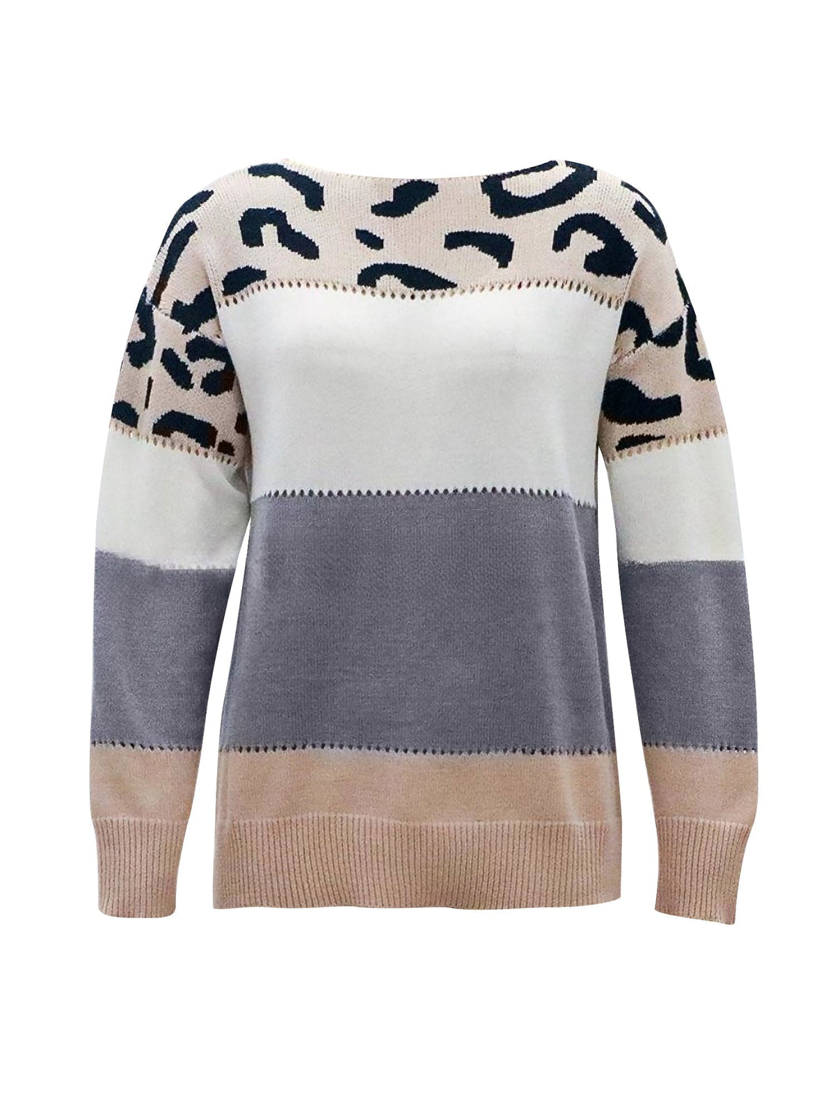 Leopard Print Sweatshirt for Women